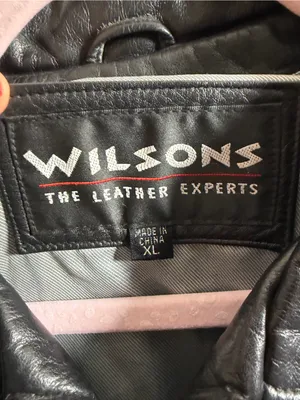 Wilsons Leather Women’s Black Leather Zip Jacket XL thumbnail 6