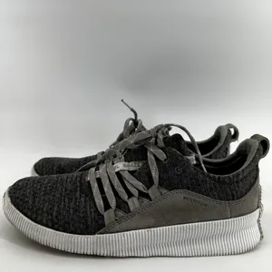 Sorel Out N About Plus Lace Sneakers Suede Lace Up Low Top Athletic Dove Gray 10 thumbnail 4