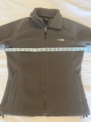 The North Face Size S Brown Active Full Zip Windstopper/HikingFleece Jacket thumbnail 7