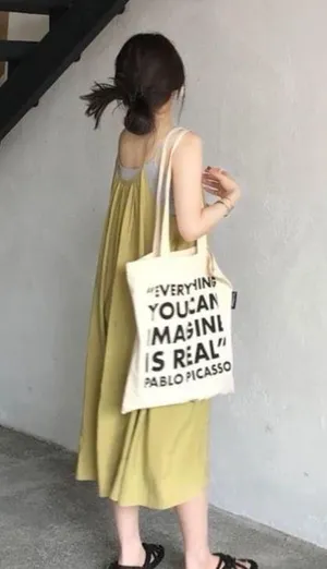 Summer dress Yellow Size M thumbnail 1