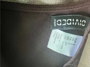 H&M Brown Twist-Front Crop Top thumbnail 3