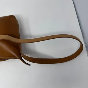 Able Olivia Crossbody Bag Tan Brown Women Small Handbag Cognac Leather thumbnail 11