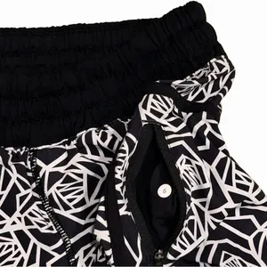 Lululemon Tracker Short III 4-way Stretch Posey Black/White Size 4 thumbnail 9