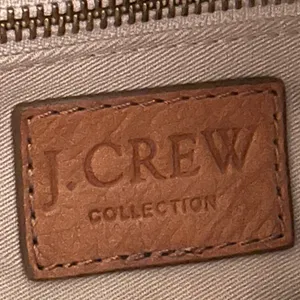 J.Crew Brown Leather Turnlock Double Handles Satchel Shoulder Bag thumbnail 12