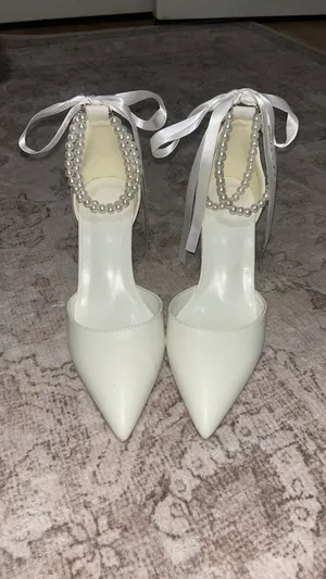 Perfect Bridal Heels White Size 8 thumbnail 3