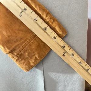 480 | Lucky‎ Brand Womens Small Corduroy Tie Waist Shirt Dress Tobacco Brown thumbnail 5