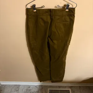 Sezane Benicio Chino Cargo Trousers in Caramel thumbnail 7