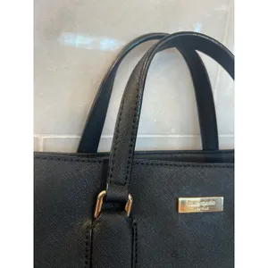 Kate Spade New York Laurel Way Evangelie Black Satchel Crossbody Bag Saffiano‎ thumbnail 5