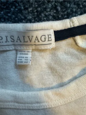 PJ salvage pajama top Brunch Club size XL thumbnail 4