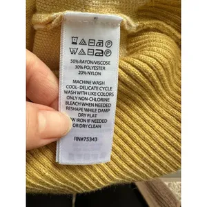 Joie Womens‎ M Oversized Butter Yellow Gingham Cardigan Preppy Academia Grandpa thumbnail 6