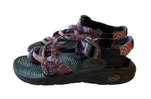 Chacos Z/2 1215 EcoTread Strappy Outdoors Sporty Purple Black Orange Sandals Sz 7 thumbnail 2