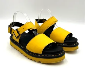 Dr. Martens Voss Leather Strap Sandals Yellow thumbnail 1