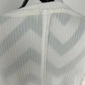 Wild Fable White Cream Long Sleeve Ribbed‎ Sweater Sz XS thumbnail 6