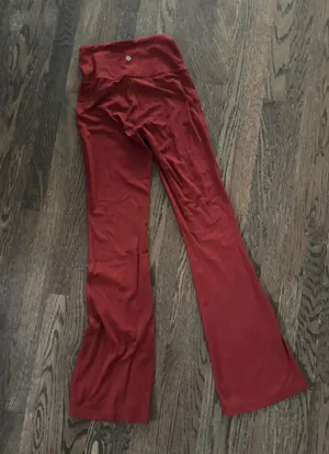 Lululemon Groove SHR Nulu™ Flared Pant * Regular cayenne red high waisted yoga 4 thumbnail 6