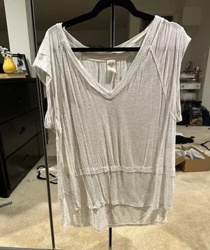 Free People Flowery Top thumbnail 1