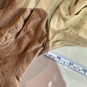 Free People Tammy Button down Tan Size XS‎ Crinkle Smocked Top Collared thumbnail 10