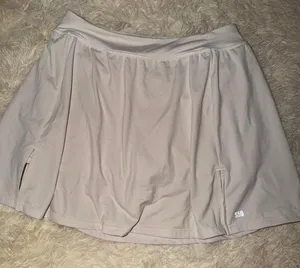 Splits59 Tennis Skirt Ivory MSRP $124 Medium thumbnail 1