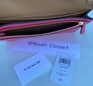 Coach Signature Anna Foldover Clutch Bag thumbnail 8