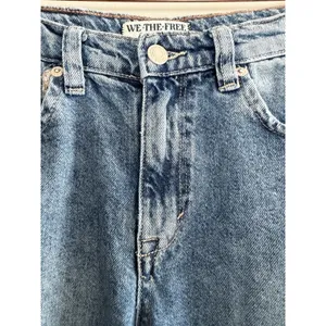 Free‎ People We The Free Tinsley Baggy High Rise Straight Leg Jeans Women's 24 thumbnail 7
