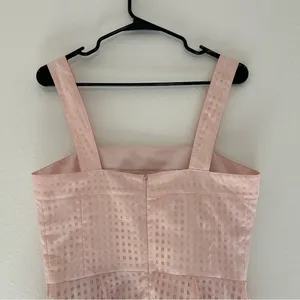 Amanda Uprichard NWOT Annalise Mini Dress in Blush Pink thumbnail 10