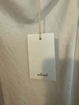 NWT Aritzia | Wilfred | Only Slip Midi Dress in Light Birch Size XL thumbnail 9