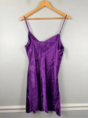 New Aritzia Babaton model dress in ube purple size large thumbnail 8
