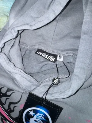 Hellstar Hoodie Gray Size M thumbnail 5
