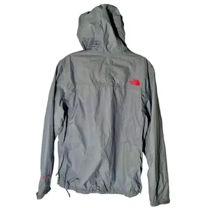 The North Face Shell Hyvent Jacket Gray Pink Lining Size Medium Women’s thumbnail 3