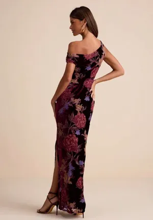 Lulus Velvet Dress thumbnail 3