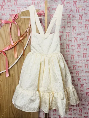 Amabel by Mable-Anthropologie Kiley Ivory Textured Floral Mini Dress Bow Small thumbnail 1