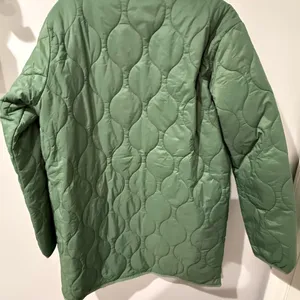 Vans Womens Long Reversible Quilted Jacket Size M Duck‎ Green NWOT N thumbnail 4
