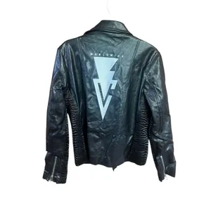 WWE Fin Balor Unisex Faux Leather Jacket Sz S thumbnail 2