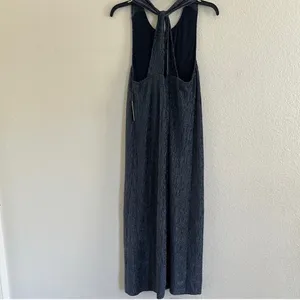 Maeve by Anthropologie Navy Sleeveless Maxi Dress thumbnail 6