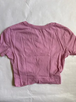 ZARA Crop Top Pink thumbnail 2