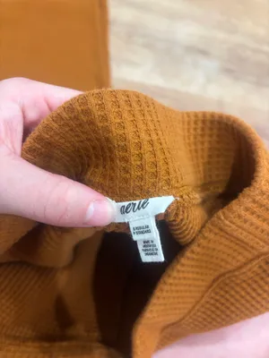 Aerie Waffle Knit Flare Pants thumbnail 4