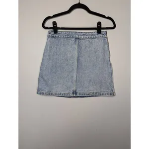 Aritzia Wilfred Free donyale denim A-line skirt size 8 thumbnail 2