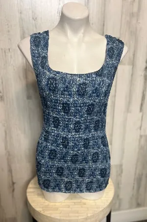 Blue tank top Blue Size XXL thumbnail 1