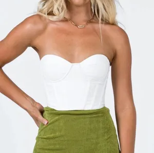Princess Polly Endless Love Corset Top in White size US 2 thumbnail 2