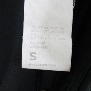 Fabletics High-Waisted UltraCool Shorts Black High Rise Biker Shorts Small thumbnail 8