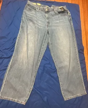 Levi's Baggy Dad Women's Blue Denim Jeans thumbnail 4