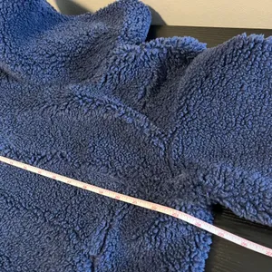 Lululemon Warmth Restore Sherpa Pullover Navy Blue Funnel Neck Fleece Size 10 thumbnail 10
