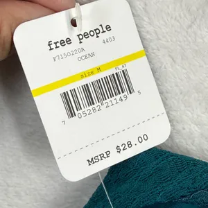 Intimately‎ Free People Women Ocean Teal Lace Bandeau Bra NWT Size M F7150220A thumbnail 6