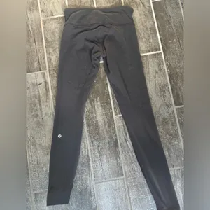 Lululemon‎ reversible Wunder Under Pink Black leggings Size 6 thumbnail 6