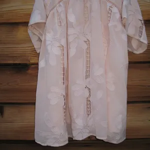 NWT Lovers + Friends Nude Blush Wishful Mini Dress thumbnail 6