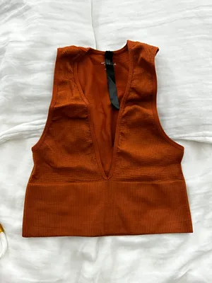 Plunging Crop Top thumbnail 2