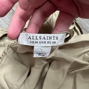 All Saints satin feel‎ tank top size 6 thumbnail 8
