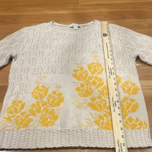 Coldwater creek women’s 3/4 sleeves crew neck sweater size small. thumbnail 6