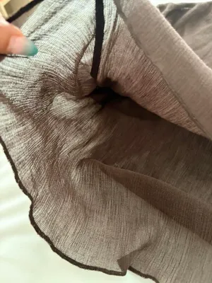 Zara One Shoulder Brown Blouse thumbnail 4