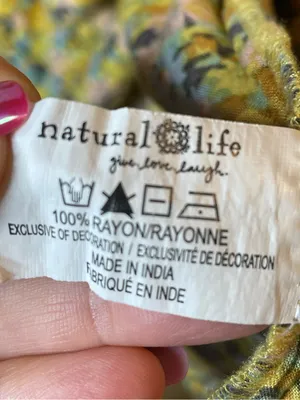 Natural Life Embroidered Floral Swing Dress Boho Cottagecore Festival Mini M thumbnail 6