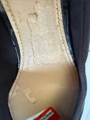 Circa Joan & David Patent Leather and Wedge Heel Shoes in Black thumbnail 13